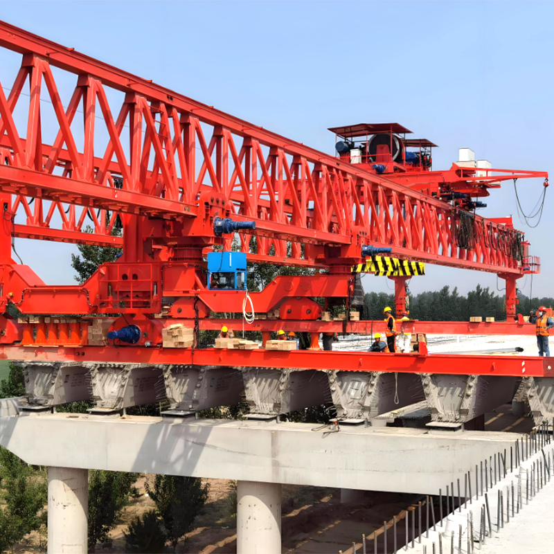 Componente estructural de la máquina erección del puente de acero al carbono