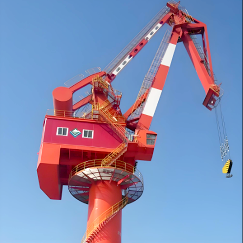 Componente estructural de la grúa de acero de acero de alta resistencia